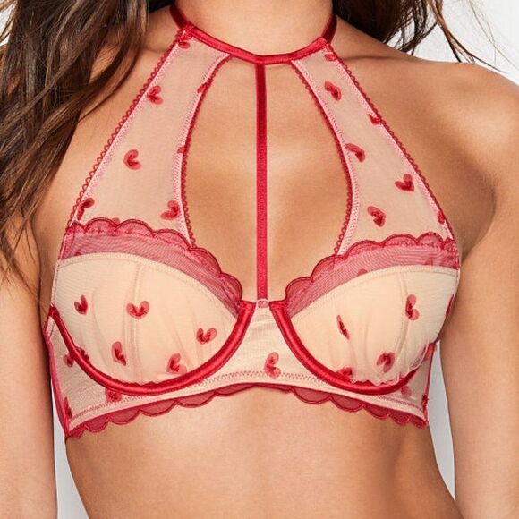 DREAM ANGELS Heart High-neck Demi Bra